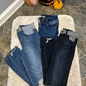 3 Pair of Pants Junior Girls/Petites: size 3